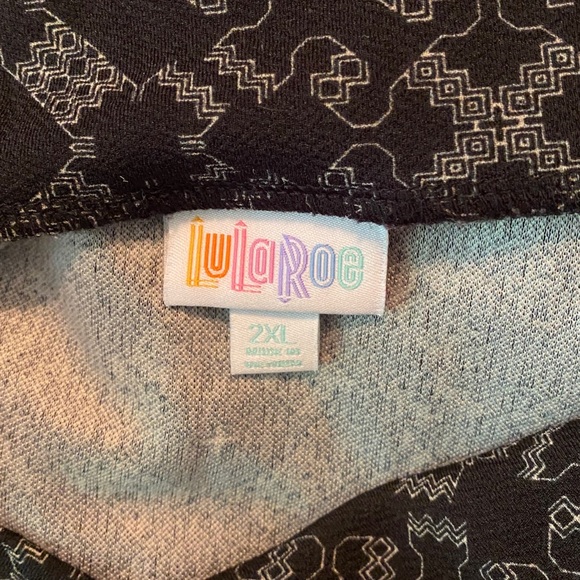 LuLaRoe | Black Midi Skirt - Picture 3 of 3